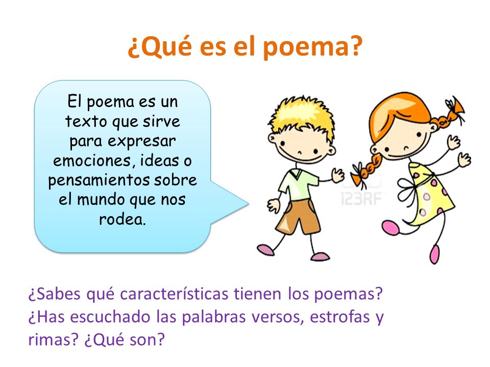 Cuantos versos tiene un poema